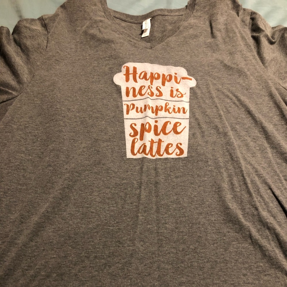 Happiness is Pumpkin Spice Latte T-shirt